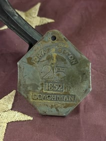 Charleston Fire Company Coachman Badge