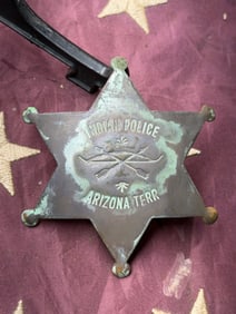 Indian Police Badge, Arizona Territory