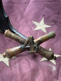 U.S. Army Artillery Insignia with Regimental Number “4