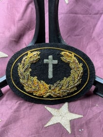 Civil War Chaplain’s Cap Insignia (Christian), United States Army
