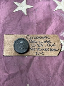 Colonial–Revolutionary War Era “USA?? Script Button