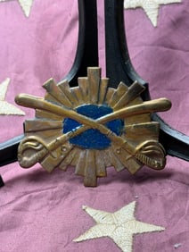 U.S. Cavalry Insignia Sheridan’s Cavalry Cap Badge "Sheridan's Cavalry Corps" Badge