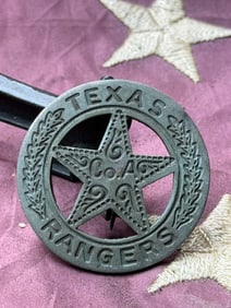 Texas Rangers Company A Badge