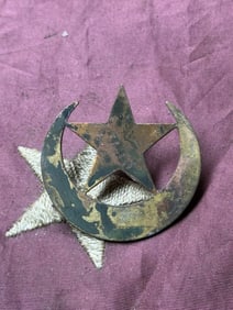 CIVIL WAR 7TH UNION CORPS HEADGEAR BADGE INSIGNIA