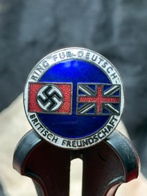 WW2 German British Friendship Badge (Ring für Deutsch-Britische Freundschaft)
