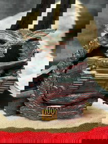 WW2 German Panzer Assault Badge with “100?? Engagement Clasp (Panzerkampfabzeichen mit