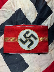 WW2 German National Socialist Party Political Leader Armband