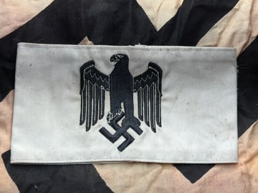 WW2 German Armband of the German Army Recruiting Service (Wehrersatzdienststellen