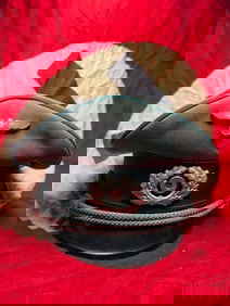 WW2 Officer’s Visor Cap, German Army (Wehrmacht), Third Reich Period