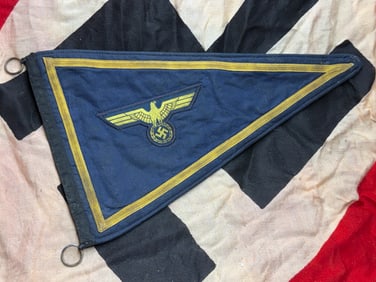 WW2 German Kriegsmarine Command Pennant