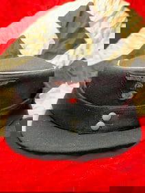 WW2 German Ordnungspolizei Field Cap (Einheitsfeldmütze)