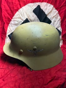 WW2 German Luftwaffe Steel Helmet (M35 Pattern)