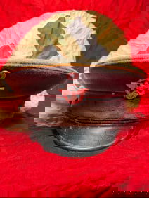 WW2 National Socialist German Workers’ Party (NSDAP) Political Leader Visor Cap