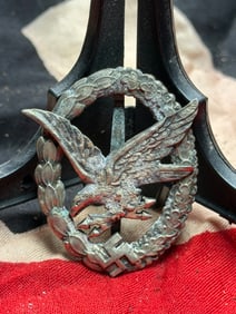 WW2 German Luftwaffe Radio Operator and Air Gunner Badge (Fliegerschützenabzeichen für Bordfunker)