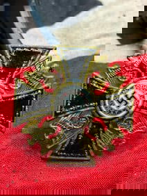 WW2 German National Socialist German Workers’ Party (NSDAP) Long Service Cross, 25-Year Grade