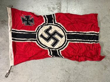 WW2 German Naval War Flag (Reichskriegsflagge), Kriegsmarine