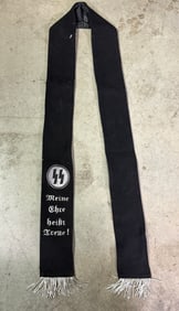 WW2 German SS Funeral and Mourning Sash (Trauerschärpe der SS)