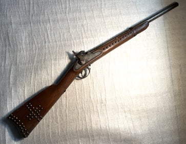 Percussion Half-Stock Rifle Marked “Springfield,?? United States, 1863 Civil War Era