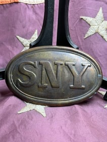 Civil War “SNY?? Belt Buckle – State of New York Volunteer Militia