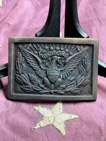 Civil War United States Militia Belt Plate (E Pluribus Unum)