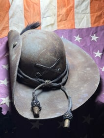 Civil War Confederate Cavalry Slouch Hat Cap Kepi