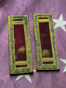 Civil War Confederate Officer’s Shoulder Boards (Epaulettes)