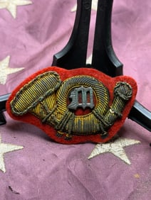 Civil War United States Marine Corps Bullion Cap Insignia By Schuyler Hartley & Graham