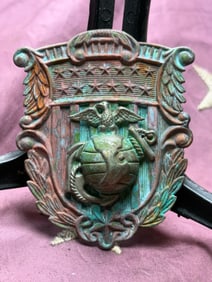 Civil War United States Marine Corps Helmet Plate