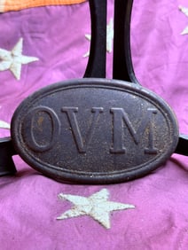 Civil War Oval Belt Plate of the Ohio Volunteer Militia (OVM)