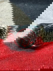 WW2 German Commemorative Ring with SS Runes