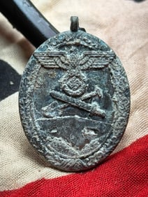WW2 German West Wall Medal (Medaille zur Erinnerung an den Westwall)