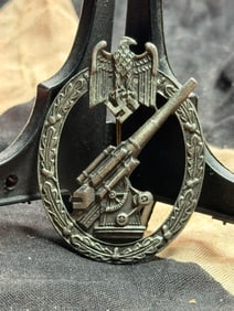 WW2 German Anti-Aircraft Artillery War Badge (Flakabzeichen), Third Reich