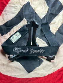 WW2 German NSKK Cuff Title “Alfred Janko?? – 91st Motor-Standarte, Salzburg