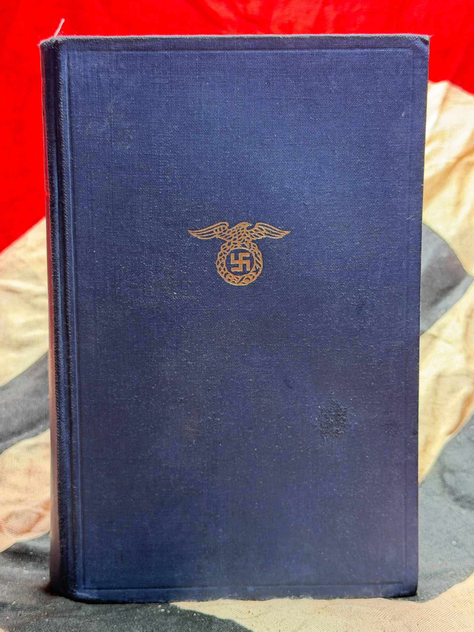 WW2 German “Mein Kampf?? (Unabridged Edition), Adolf Hitler, 1934: This object is an original German-language edition of Mein Kampf (“My Struggle”) by Adolf Hitler, published in 1934 by Franz Eher Nachfolger, the official publishing house of the National Soci