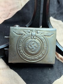 WW2 German Belt Buckle of the Ordnungspolizei (Municipal Police)