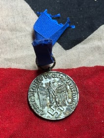 WW2 12-Year Service Medal of the National Socialist German Workers’ Party (NSDAP)