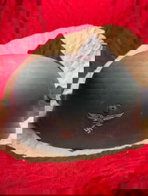 WW2 German Luftwaffe M38 Paratrooper Helmet (Fallschirmjägerhelm)