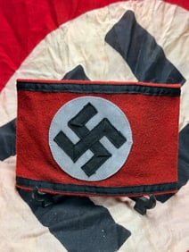 WW2 German Armband of the National Socialist German Workers’ Party (NSDAP)