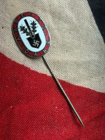 WW2 “Arbeitsdank?? Lapel Pin – National Socialist German Workers’ Party (NSDAP) / Reich