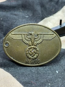WW2 German Identification Disc of the Geheime Staatspolizei (Gestapo)