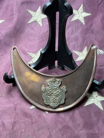 Officer’s Gorget, American Revolutionary War (c. 1775–1783)