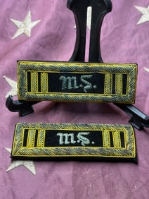 U.S. Civil War Captain’s Medical Service Shoulder Boards (c. 1862–1865)