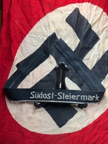 WW2 German SA Cuff Title “Südost-Steiermark?? (Southeast Styria)