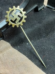 WW2 German Deutsche Arbeitsfront (DAF) Miniature Membership Stickpin