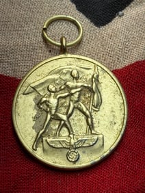WW2 German Commemorative Return of Memel Medal (Medaille zur Heimkehr des Memellandes), 1939