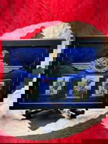 A Framed Third Reich WW2 German Commemorative Display