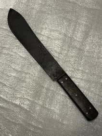 1800's Snake Brand Sheffield Fixed Blade Knife – Carbon Steel Blade, Wood Handle