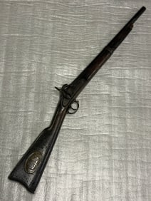 Civil War Era Percussion Rifle with “CS" Buttplate Augusta Arsenal – Marked H.P. Tichenor,