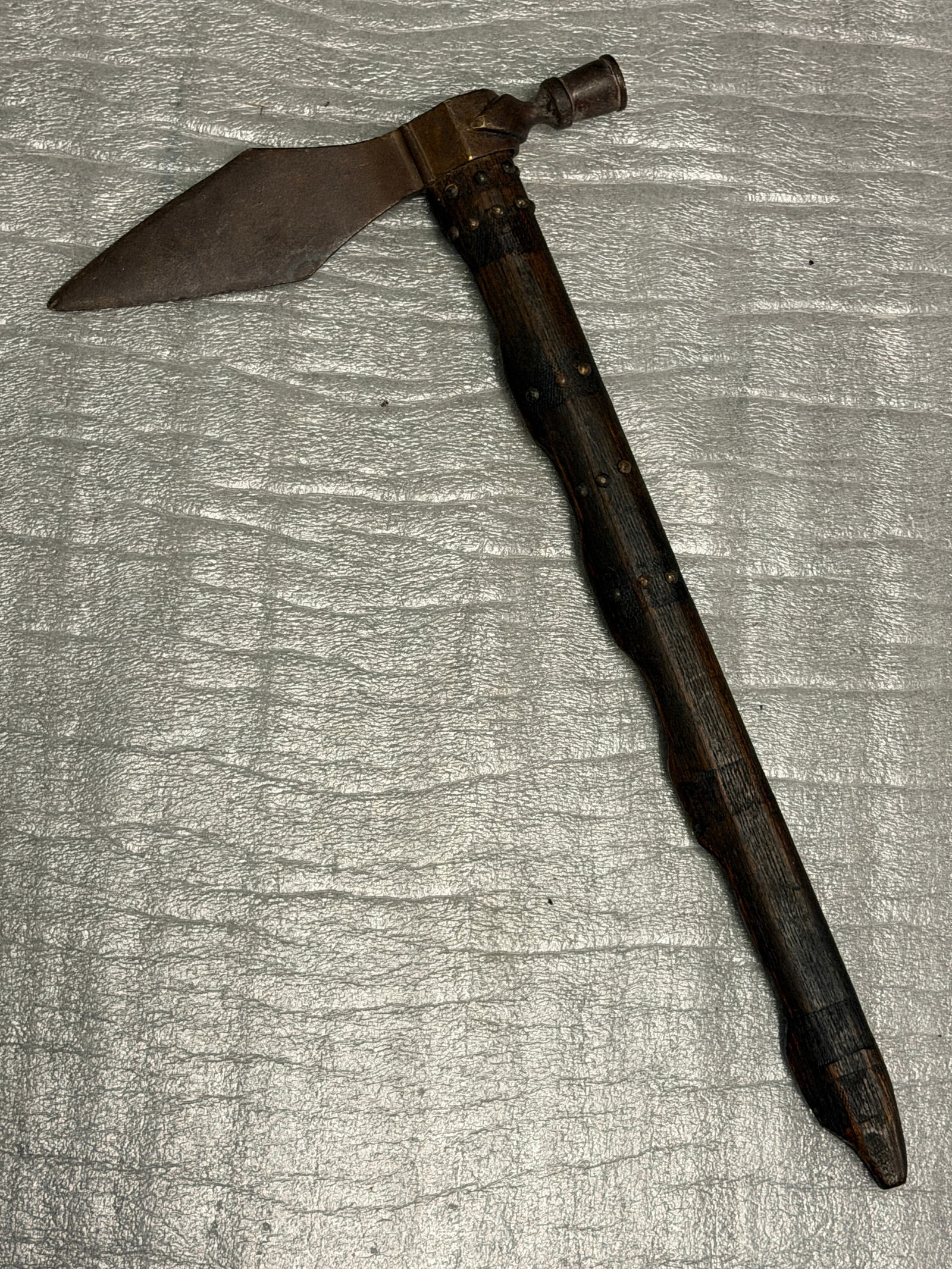 1800's Pipe Tomahawk (Spontoon Form), Native American, 19th Century (1 of 8)
