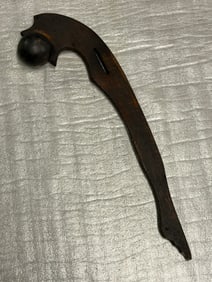 1800's Curved Ball-Head War Club (Plains Indian), 19th Century